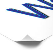 食器洗い機に大声で叫ぶ ポスター (コーナー)