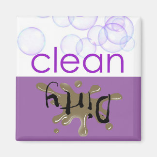 食器洗い機 – 清潔か汚れか？ マグネット