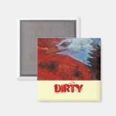 食器洗い状態磁石 マグネット (正面/裏面)