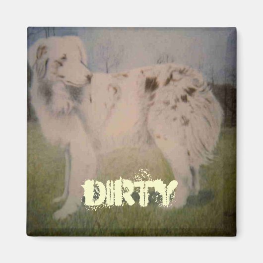 食器洗い状態磁石 マグネット (正面)