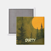 食器洗い状態磁石 マグネット (正面/裏面)