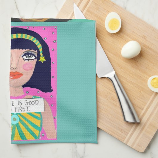 食器用タオル キッチンタオル (四つ折り)