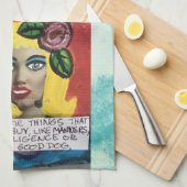 食器用タオル キッチンタオル (四つ折り)