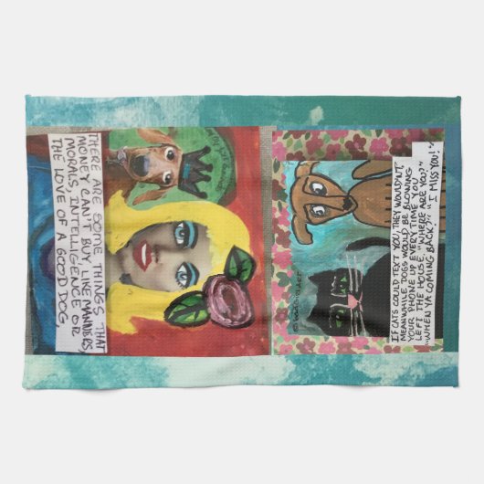 食器用タオル キッチンタオル (横)