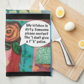 食器用タオル キッチンタオル (四つ折り)