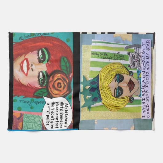 食器用タオル キッチンタオル (横)