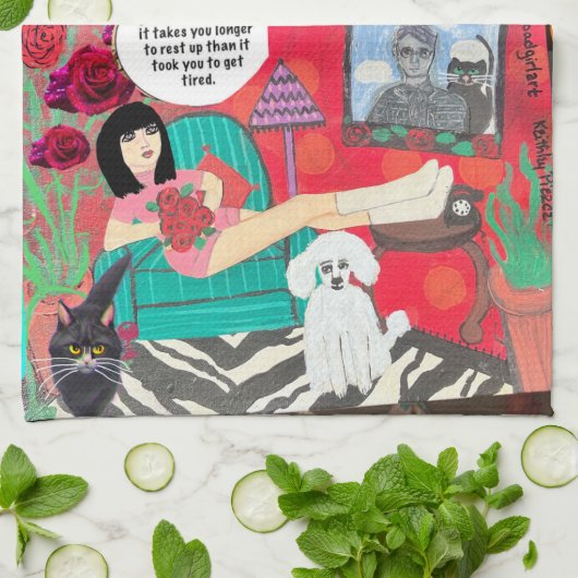 食器用タオル キッチンタオル (折り畳み)