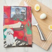 食器用タオル キッチンタオル (四つ折り)