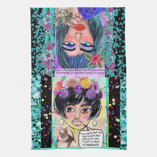 食器用タオル キッチンタオル (縦)