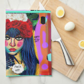 食器用タオル キッチンタオル (四つ折り)