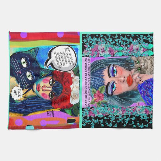 食器用タオル キッチンタオル (横)