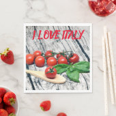 食地中海の大人エプロン スタンダードランチョンナプキン (インサイチュ)