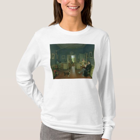 食堂のインテリア、1816年 Tシャツ (正面)