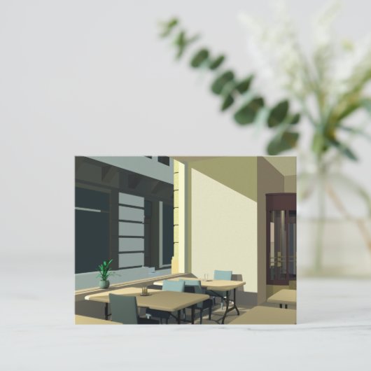 食堂の日光 ポストカード (スタンド正面)