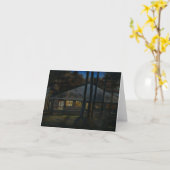 食堂 カード (黄色い花)