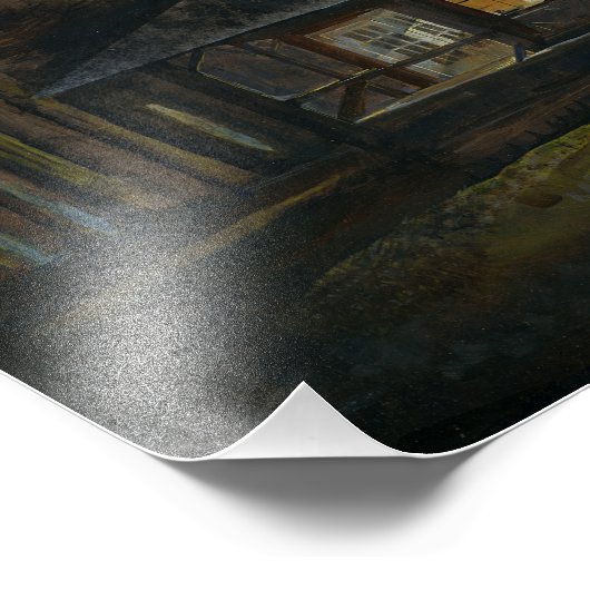 食堂 フォトプリント            (角)