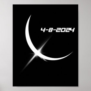 食太陽の食2024年4月8日 ポスター