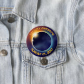 食太陽の食 |天文学 缶バッジ (インサイチュ)