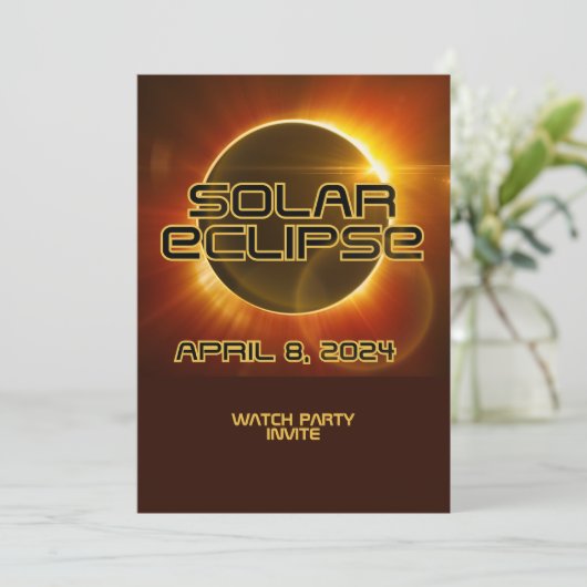 食太陽の食 招待状 (スタンド正面)