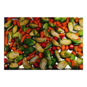 食実在品:野菜トレイ フォトプリント