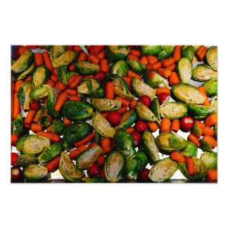 食実在品：野菜トレイ フォトプリント           