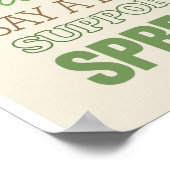 食実在宣言 ポスター (角)