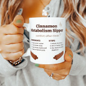 食後のシナモン温茶レシピ コーヒーマグカップ
