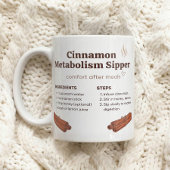 食後のシナモン温茶レシピ コーヒーマグカップ