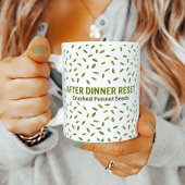 食後のレシピ フェンネルシード アート コーヒーマグカップ
