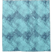 食感、水、氷。 シャワーカーテン (正面)