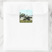 食料と水の束は空気が届く スクエアシール (バッグ)