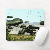 食料と水の束は空気が届く マウスパッド (マウス)