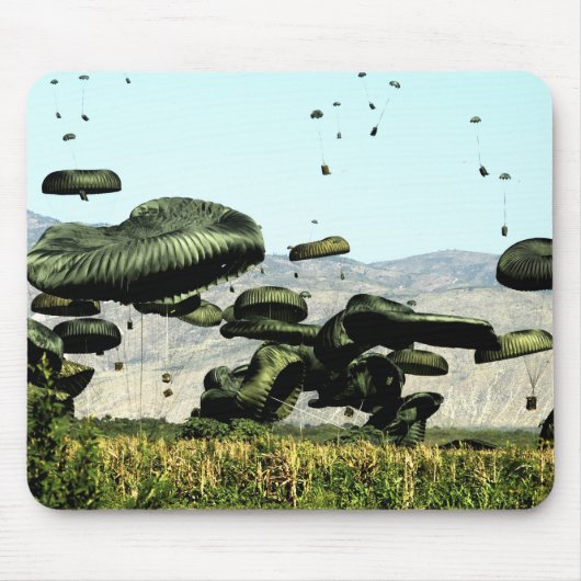 食料と水の束は空気が届く マウスパッド (正面)