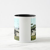 食料と水の束は空気が届く マグカップ (中央)