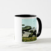 食料と水の束は空気が届く マグカップ (正面右)