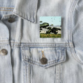 食料と水の束は空気が届く 缶バッジ (インサイチュ)