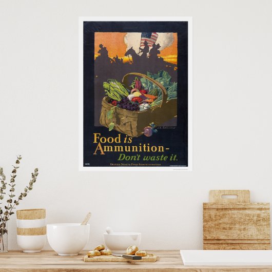 食料は弾薬だ ポスター (キッチン)