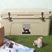 食料品おもしろい店狩りメンズ引用文バックディアー シール (クーラー)