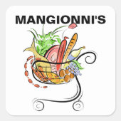 食料品のシール スクエアシール (正面)