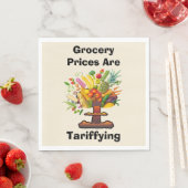 食料品の値段が値上がりしている スタンダードランチョンナプキン (インサイチュ)