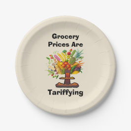 食料品の値段が値上がりしている ペーパープレート