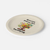 食料品の値段が値上がりしている ペーパープレート (アングル)