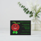 食料品の名刺 名刺 (スタンド正面)