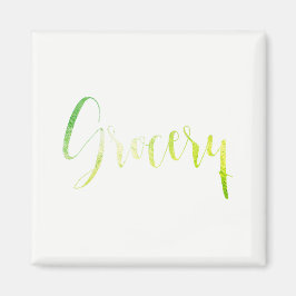 食料品グリーンリーフブラックプランナーホームオフィスホワイト マグネット