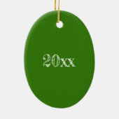 食料品ショッピンググリーンマーケットフルーツベジエ セラミックオーナメント (裏面)