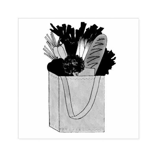 食料品ショッピンググリーンマーケットフルーツベジエ ラバースタンプ (インプリント)