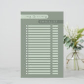 食料品チェックリスト (スタンド正面)