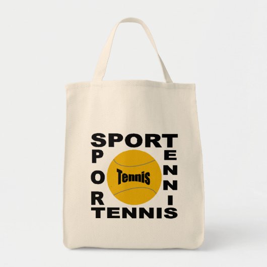 食料品トートスポーツテニス トートバッグ (正面)