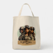 食料品トートバッグ – 祈りの言葉戦士 トートバッグ (裏面)