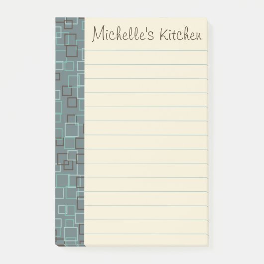 食料品パーソナライズされた台所投稿Itノートのギフト ポストイット (正面)